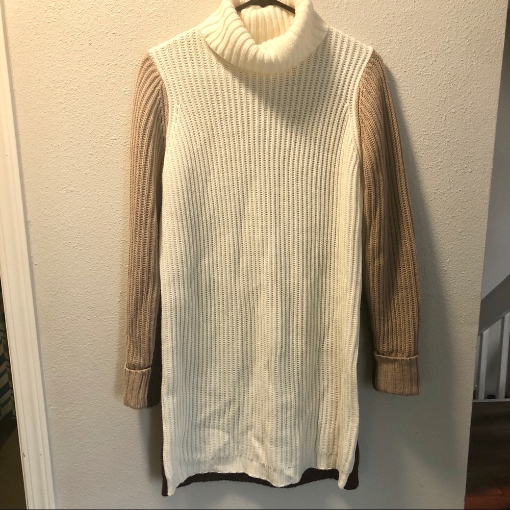 Lulu’s Color Block Sweater Dress